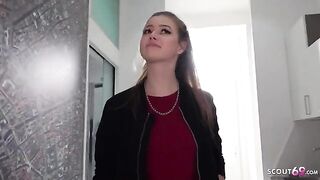 I picked up this petite teen Olivia Sparkle for a casting session. She’s raw and real
