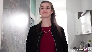 I picked up this petite teen Olivia Sparkle for a casting session. She’s raw and real