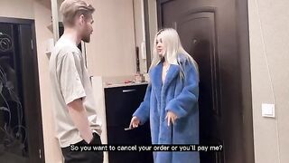 The boyfriend did not pay attention to his girlfriend and went out for a whore