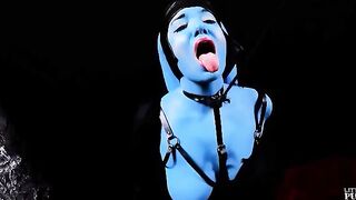 Alien Twi'lek slut training with Star Wars parody twist