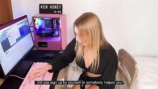 A hot girl tried to get a discount and had rough sex with Californiababe