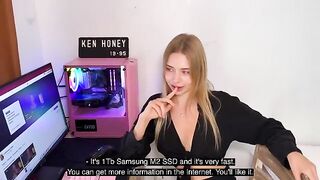 A hot girl tried to get a discount and had rough sex with Californiababe