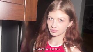 A student was fucked hard by her stepdad in a steamy roleplay scene