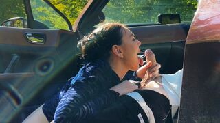 First public sex with a stranger in Eva's car