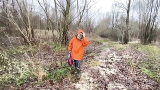 Sexual woman Luna has anal sex with her husband by the river, showcasing her daring side