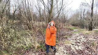Sexual woman Luna has anal sex with her husband by the river, showcasing her daring side