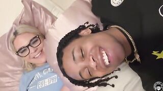 The fat ass of PAWG gets clapped by roommate Lil D