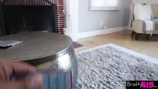 Gina Valentina does her best to impress her stepbrother
