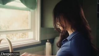 A college girl is being fucked by her mild-mannered tutor