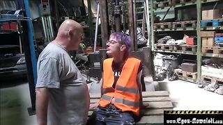 Climate activist gets fucked by Egon Kowalski