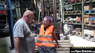 Climate activist gets fucked by Egon Kowalski