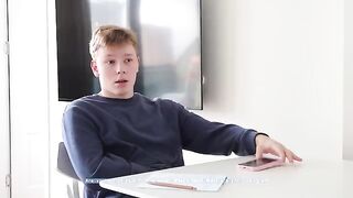 You want me to do my homework? Then you have to fuck me hard