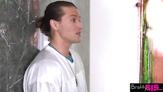 Lulu Chu asks to taste her stepbrother's cum, Maria Kazi