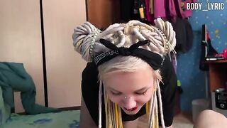 Girl suck her neighbor's dick for the sake of sex