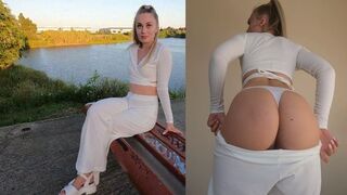 Dating app miracle - Hottie gave on the first date and sucked like a goddess