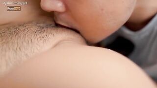 How do you express your love for a girl's sweet pussy?