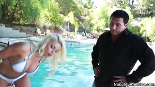 My wife's friend Britney is a real pro at sucking cock, and she will make you cum hard