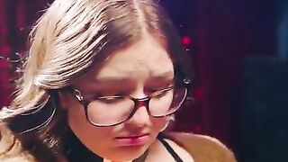 The timid Leana is leashed and fucked hard by the dominant Maximo in a DEEPER scene