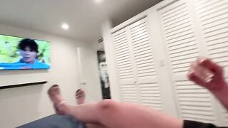 A hot blonde realtor gets fucked by her happy client