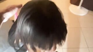 A petite Italian guy is lucky to fuck a cute teen