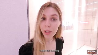 Unlucky shoplifter got fucked in the mall toilet