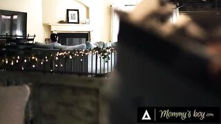 Busty mom Rachael Cavalli seduced her stepson, craving his intense energy