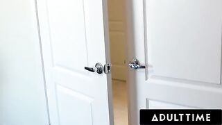 The voyeuristic MILF Alexis Fawx scissored her teen neighbor Carter Cruise