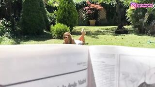 I wore FREUTOY in the garden and my ass was creampie!