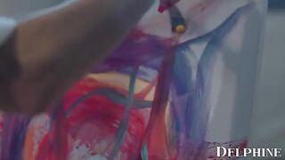 Art teacher Silvia Saige seduces her student with passionate, steamy action
