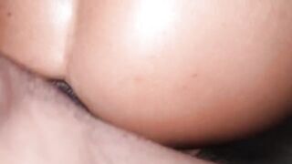 The queen of anal squirt is back in this intense POV scene