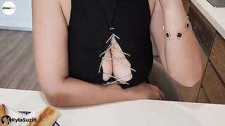 Woman tries to justify her under the table sex