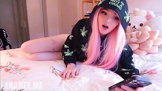 My step mom left her porn and panties in the bedroom