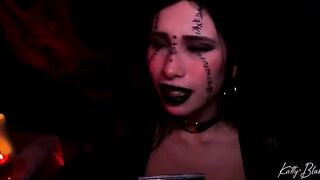 The evil witch Katty Blake cast a spell and got her wish fulfilled