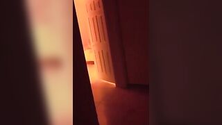 Redhead babe Elly After Dark gets fucked by a voyeur