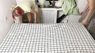 The guy wants to marry the girl, but she’s playing hard to get
