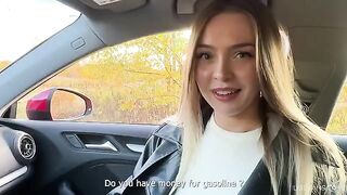 A girl got lost and was picked up by a guy, things got steamy