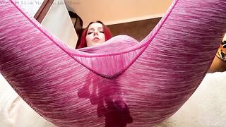 A sweet and petite girl, Lina Moore, gets her asshole gapped hard