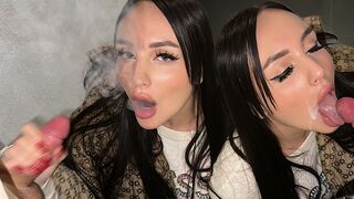 Girl risked sex on the city streets and got a cumshot on her face