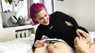 How a cute wife should ask for money, a hot scene