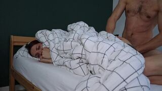 My stepdad fucked me hard, thinking I was my mom again