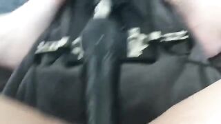 A girl got her pussy hammered by a sex machine