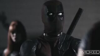 Deadpool, Yelena, and Taskmaster fucked a black widow in a steamy foursome