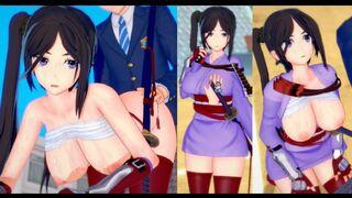 Game Koikatsu! ]Fuck huge tits Yamato Mikoto from DanMachi