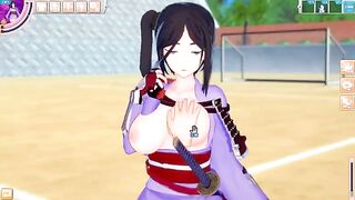 Game Koikatsu! ]Fuck huge tits Yamato Mikoto from DanMachi