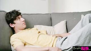 Guy wears stepsister's panties and she freaks out, wanting them back