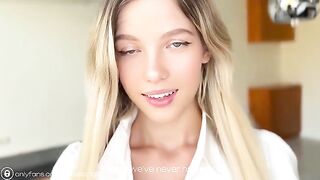 Anastangel seduced her neighbor, showcasing her stunning 34D curves