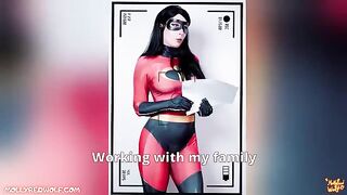 The Incredibles 2: Violet Parr’s casting porn with a hot twist