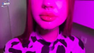 Sexual cow girl wants to drink your milk, not blood