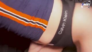 A stepsister woke me up with blowjob and asked to fuck her