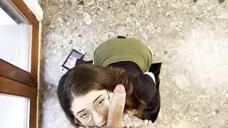 Gamer girl Emma Fiore fucks with a huge dick